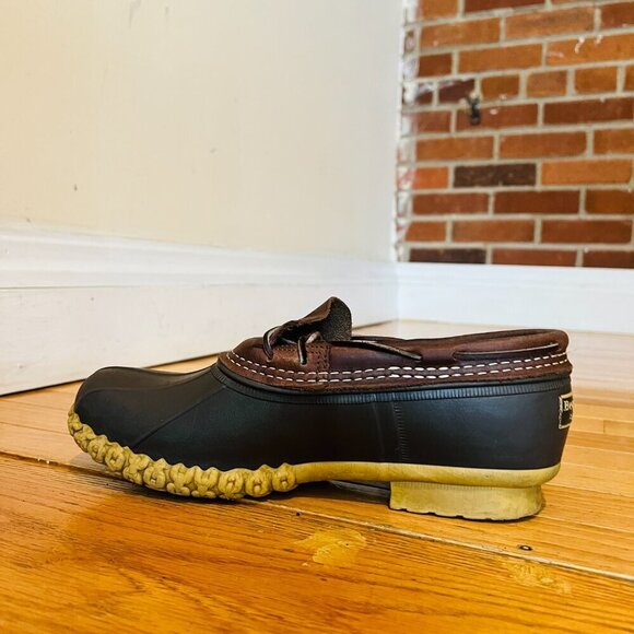 Vintage LL Bean Men's Bean Boots, Rubber Mocs Size 8 - Picture 8 of 13
